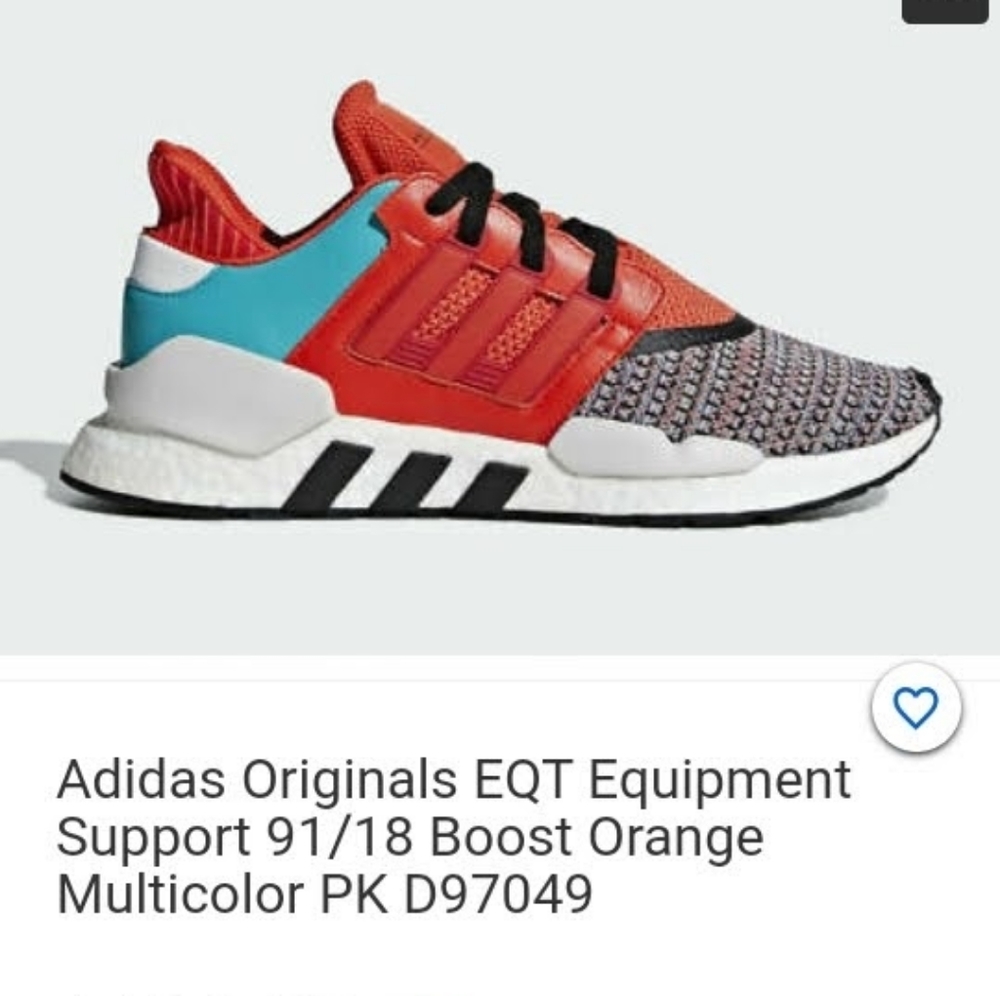 Mens Adidas Originals Eqt Support 91/18 UltraBoost - Picture 4 of 4